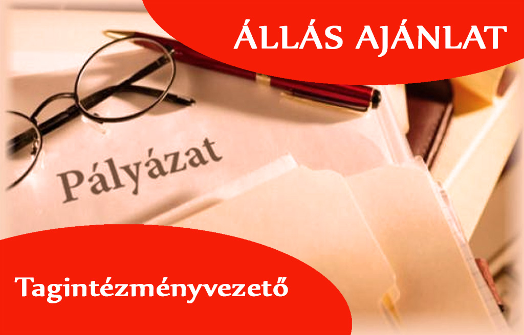 Tagintézmény vezetői pályázat