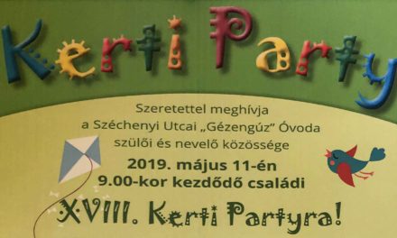 XVIII. Kerti Party