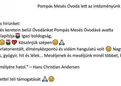 1-Pompás Mesés Óvoda